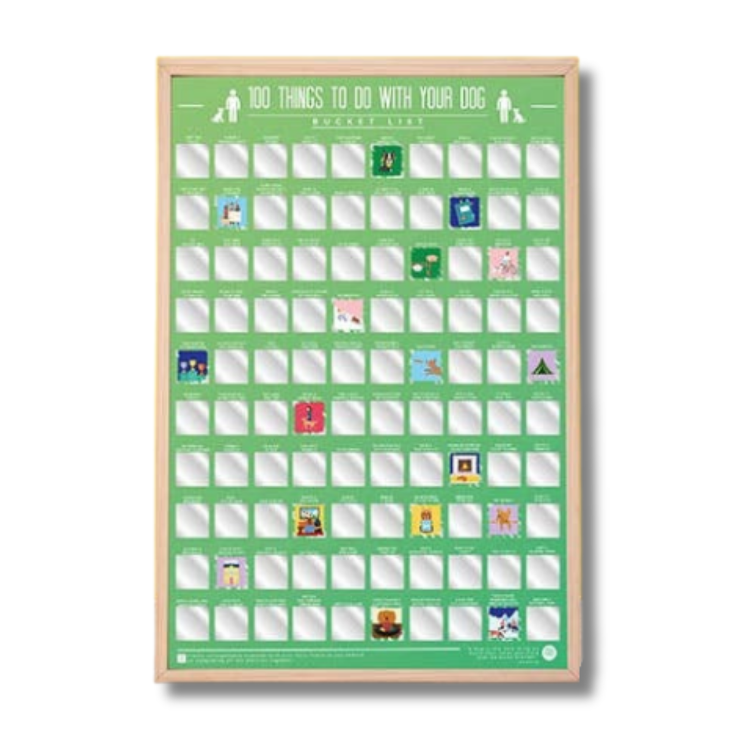 Gift Republic - 100 Things To Do With Your Dog Poster