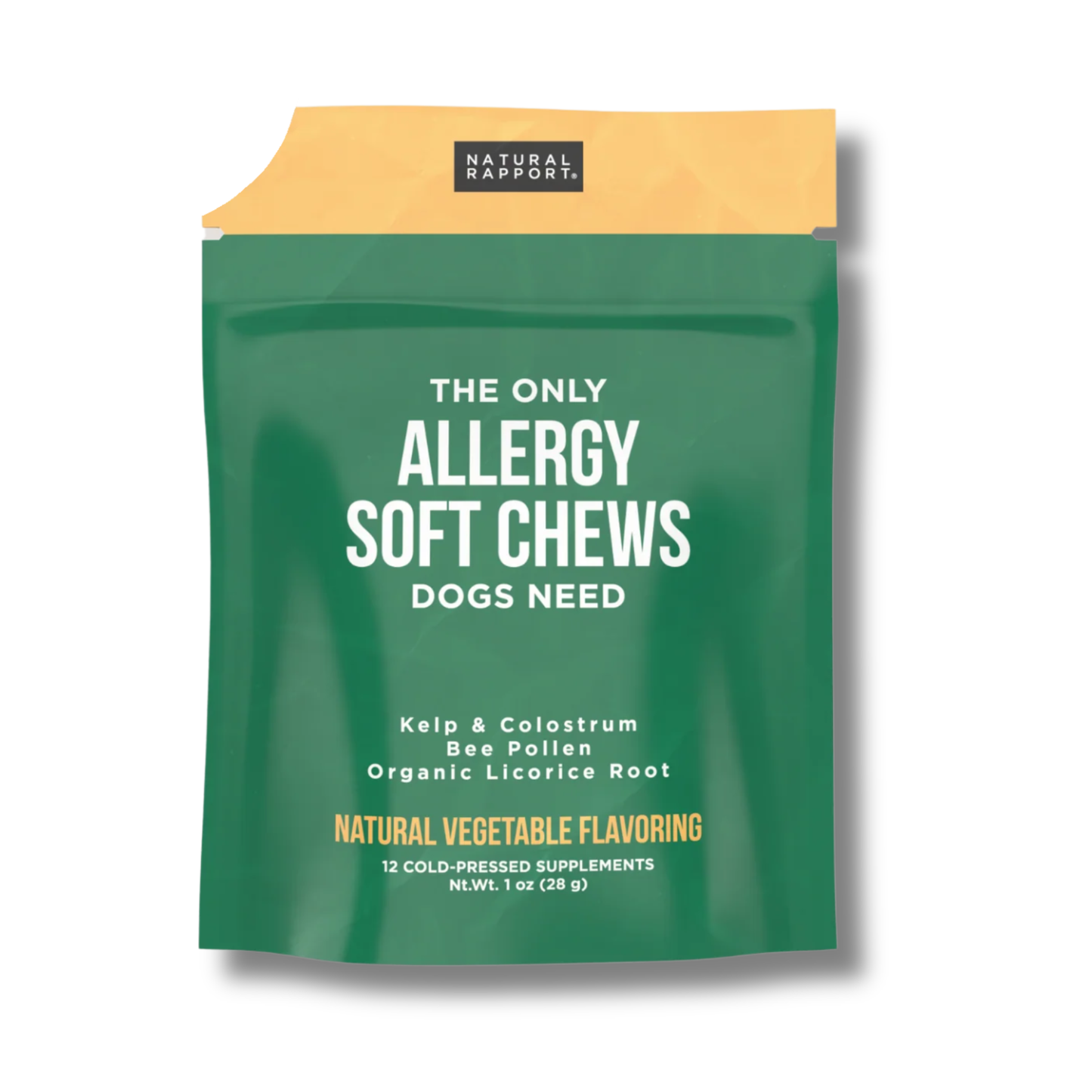 Natural Rapport - The Only Allergy Soft Chews Dogs Needs