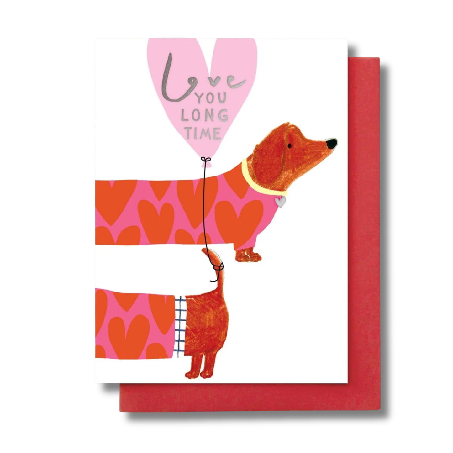 Stop the Clock Design - Love You Longtime Dachshund
