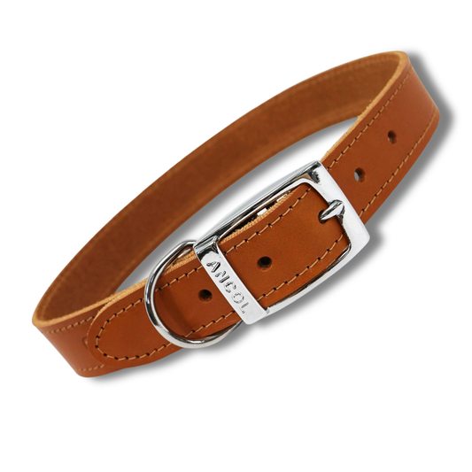 Ancol Pet Products Ltd - Heritage Collection Leather Collar Tan