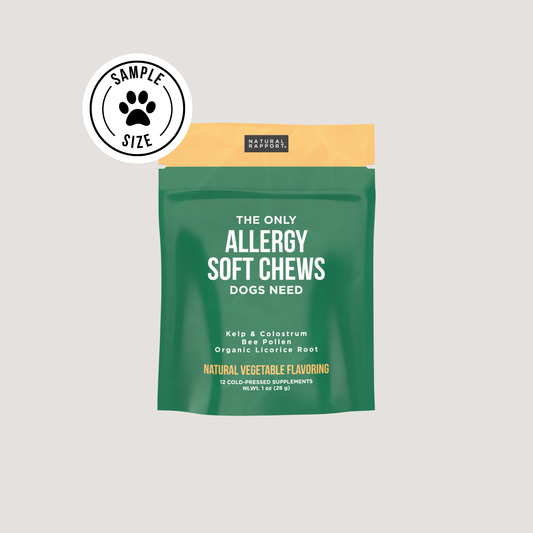 Natural Rapport - The Only Allergy Soft Chews Dogs Needs