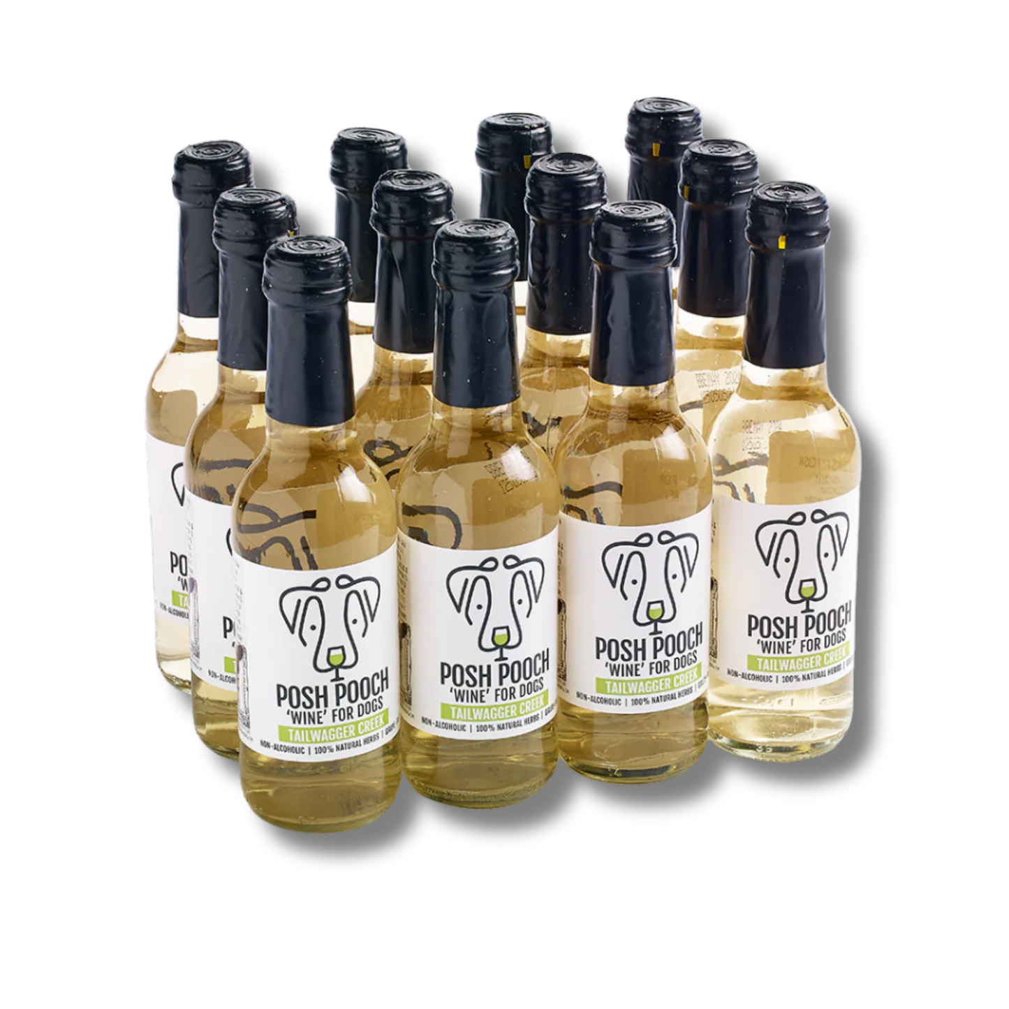 Woof&Brew Posh Pooch Dog 'Wine' Treat -Gift or Cooling Treat
