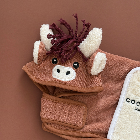 Cocopup London - Harold the Highland Cow Drying Robe