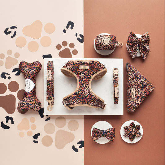 Cocopup London - Quilted Leopard Pup Bandana