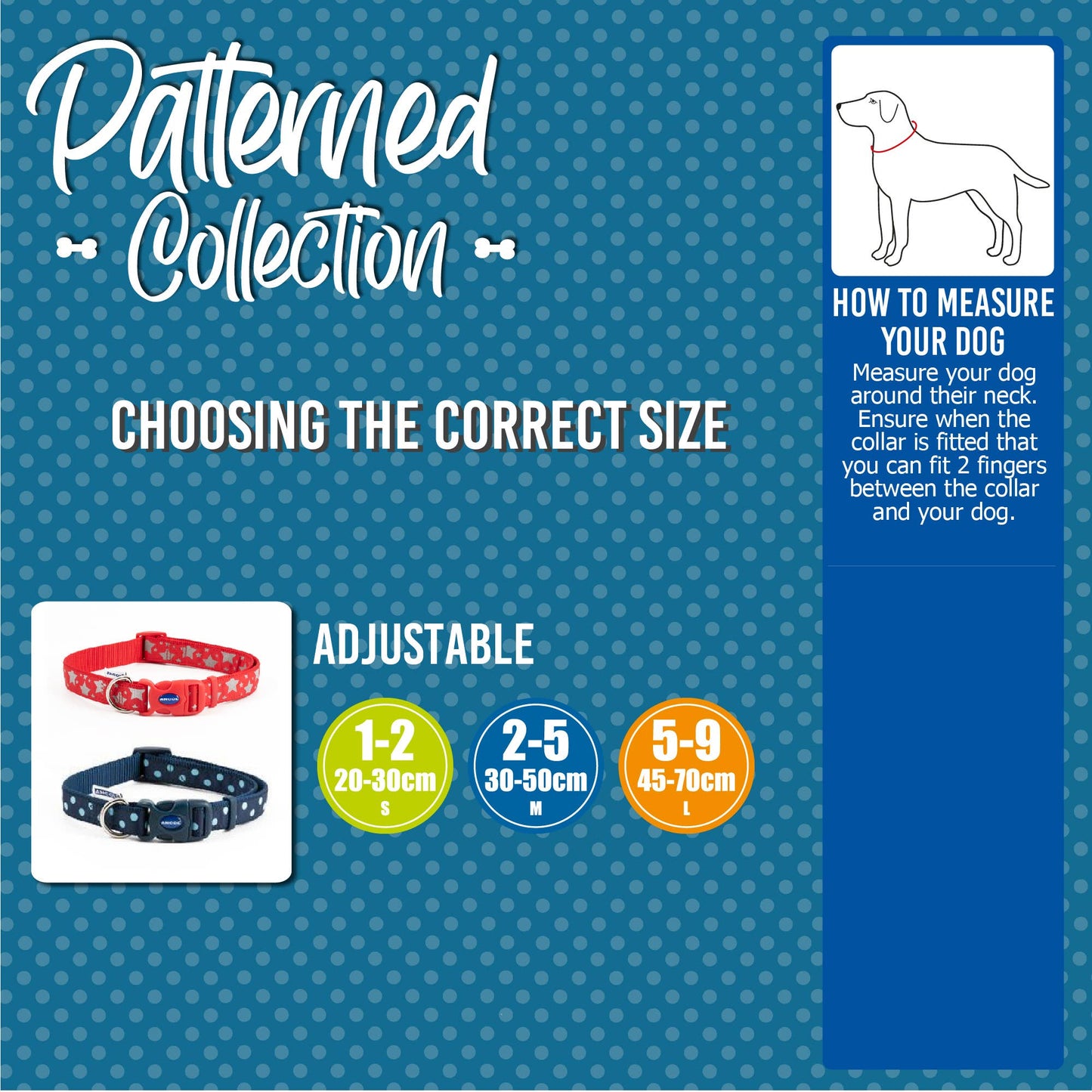 Ancol Pet Products Ltd - Patterned Collection Collar : Tartan
