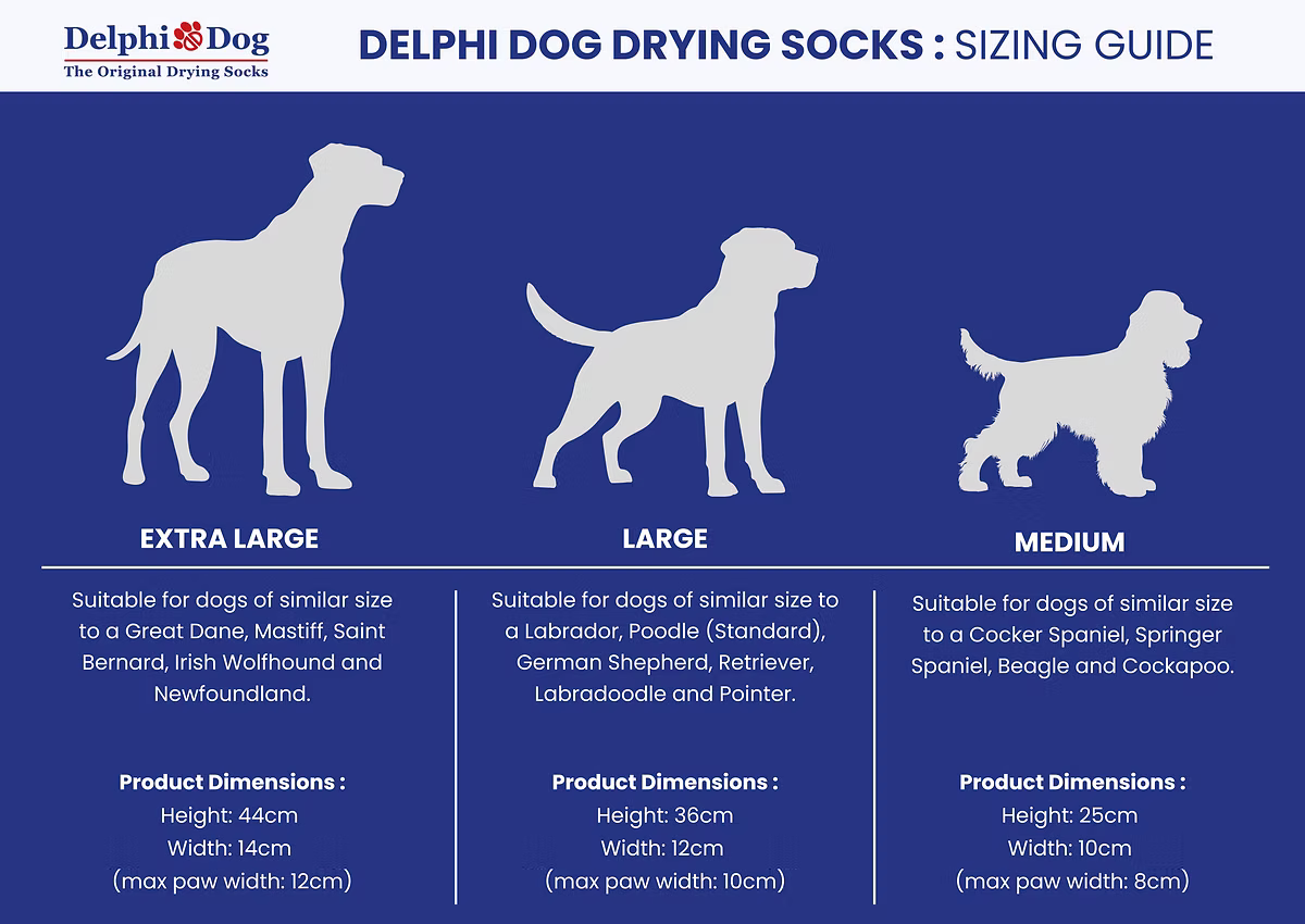 Delphi Dog Drying Sock
