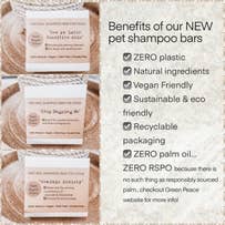 “You Rolled in What?” Natural Dog Shampoo Bar
