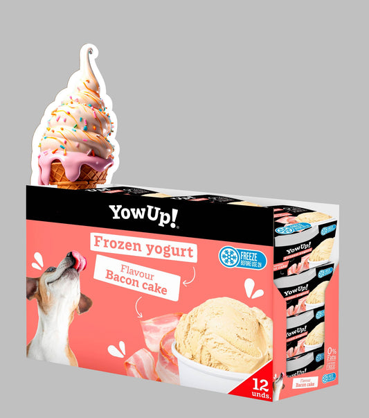 Hofman Animal Care - YowUp! Frozen Yogurt Bacon Cake