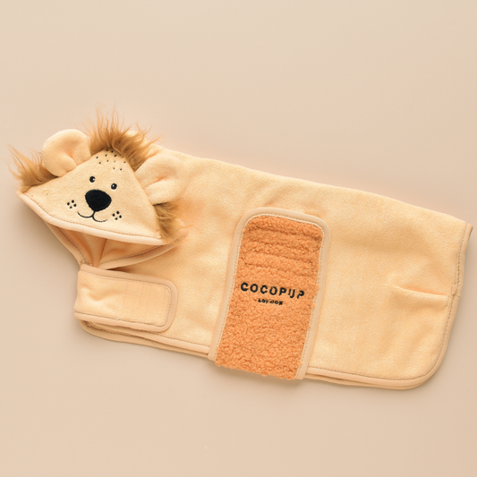 Cocopup London - Roary the Lion Drying Robe