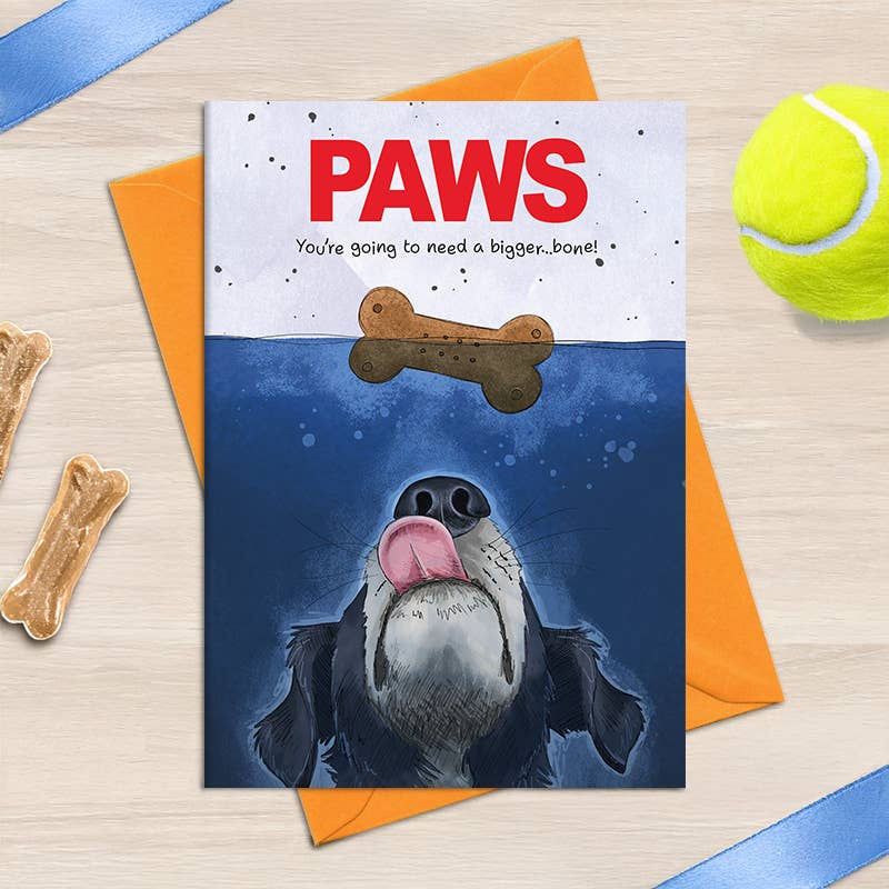 Dandelion Stationery - Paws - Greetings Card