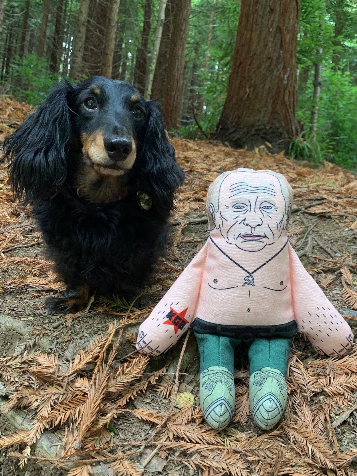 Pet Hates Toys - Vladimir Putin dog toy