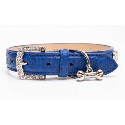 PetLondon - Bling Crystal Dog Collar Colbalt