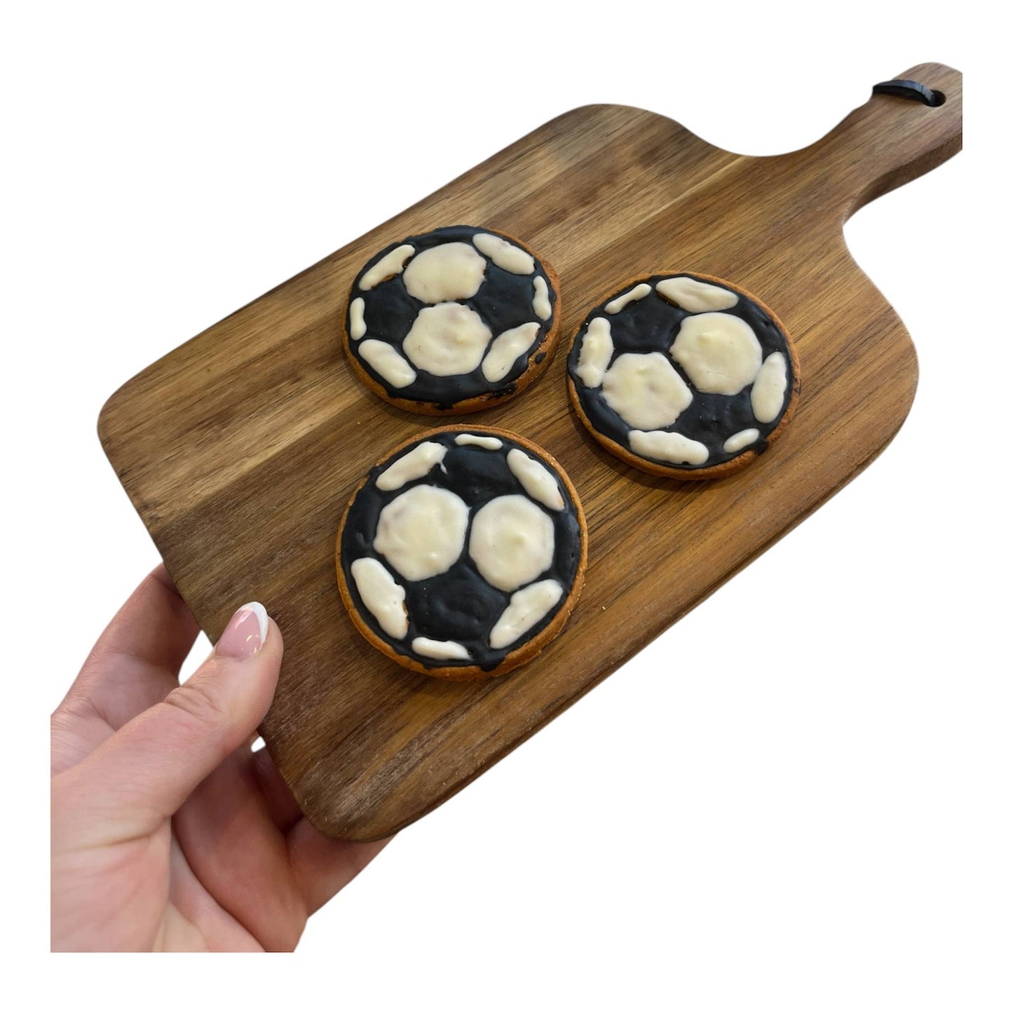 Canine Creations Cheshire - Football Biscuit