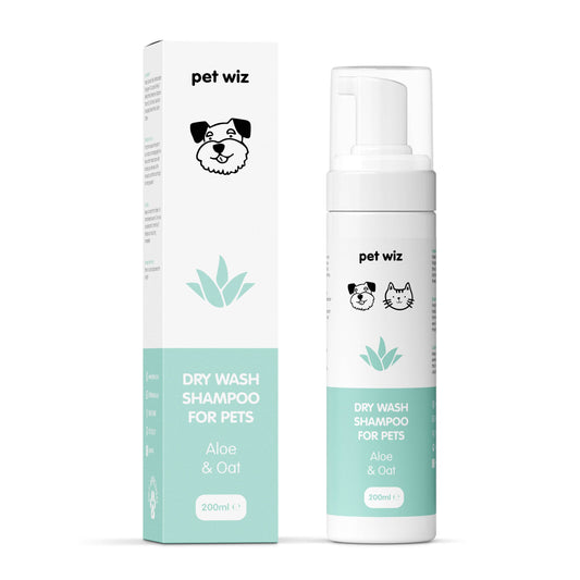 Pet Wiz - Dry Wash Shampoo for Pets – Soothing & Deodorising