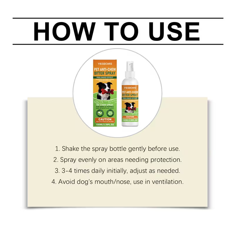 Anti-chew Bitter Spray