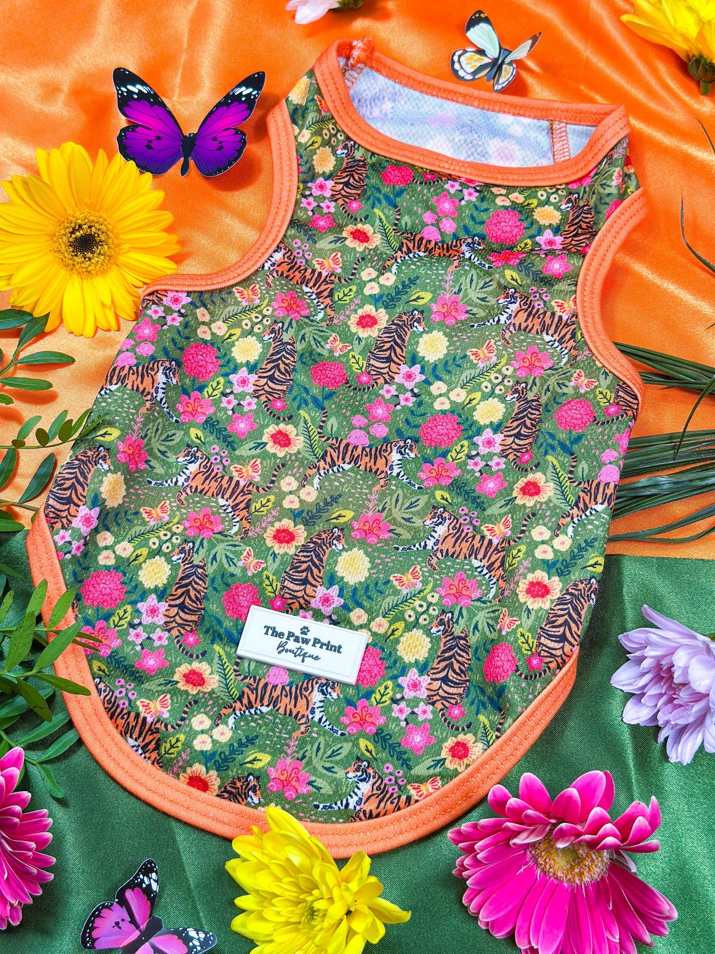 The Paw Print Boutique - The Tiger who came to TPPB Cooling Vest