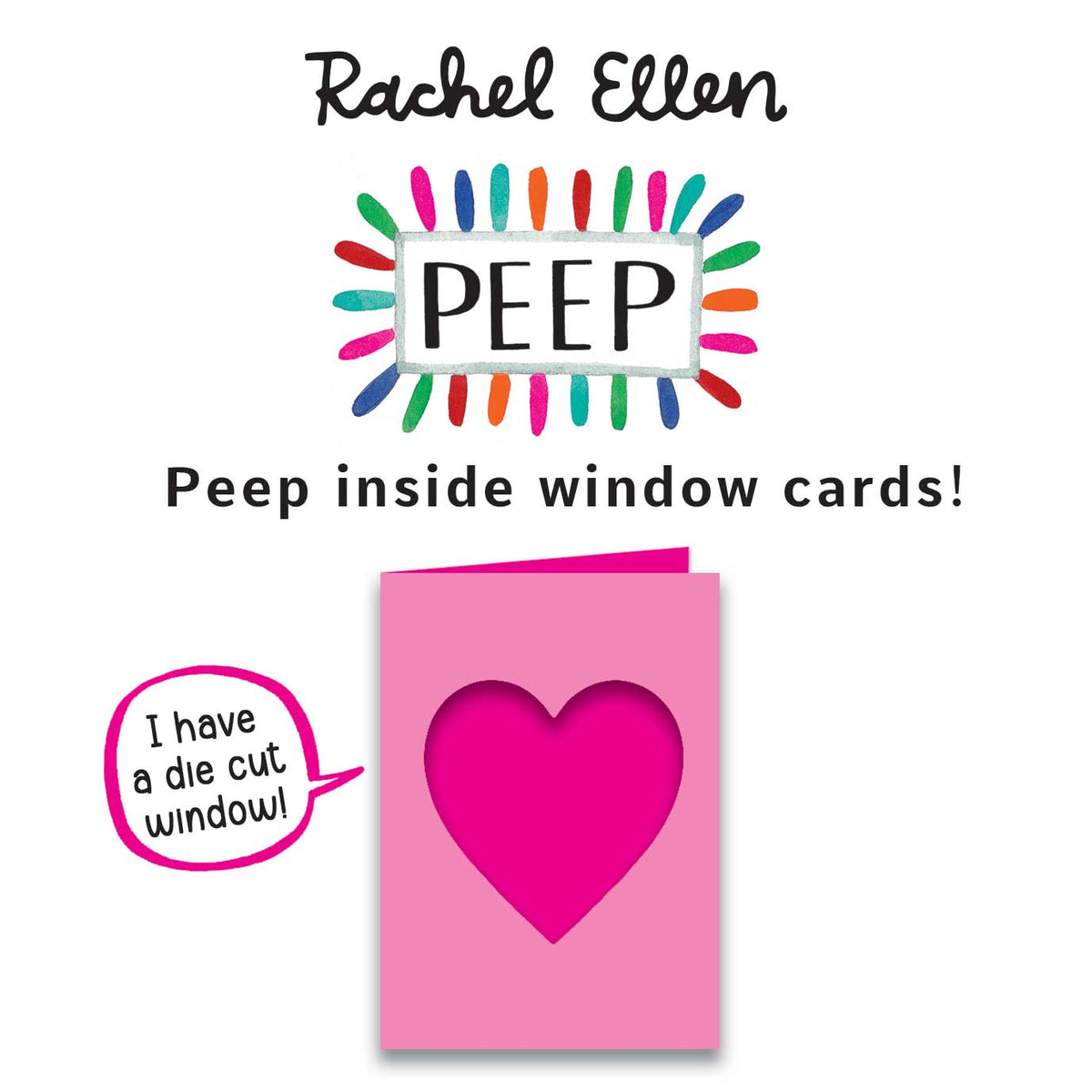 Rachel Ellen Designs - Peep - Happy Birthday Card/Dog & Balloons