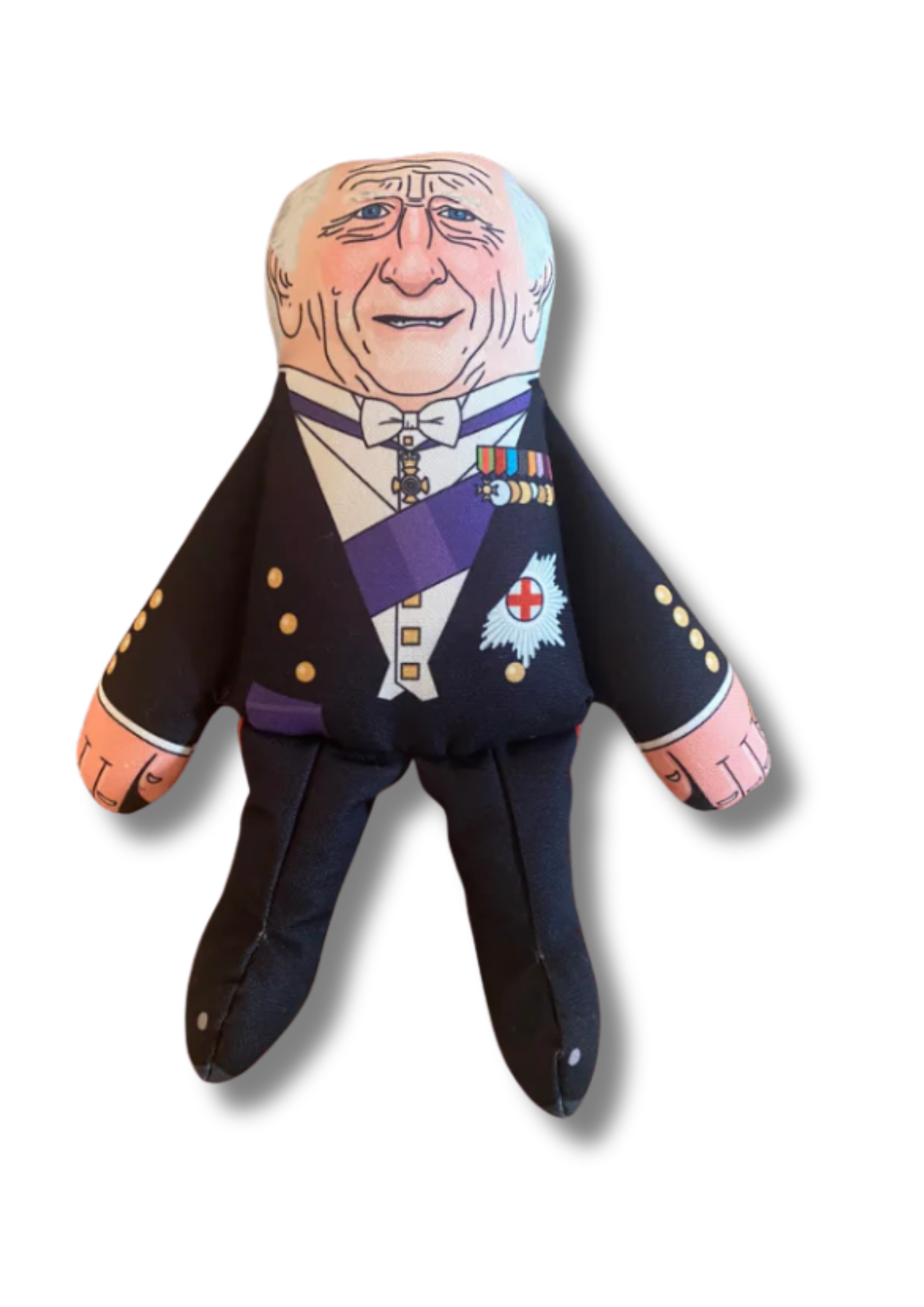 Pet Hates Toys - King Charles III Dog Toy