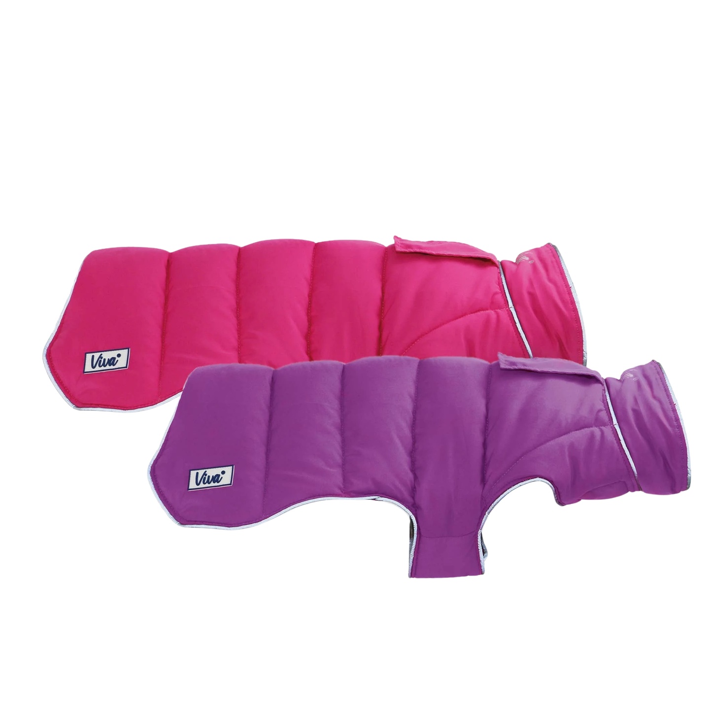 Ancol Pet Products Ltd - Viva Reversible Dog Coat Pink/Purple