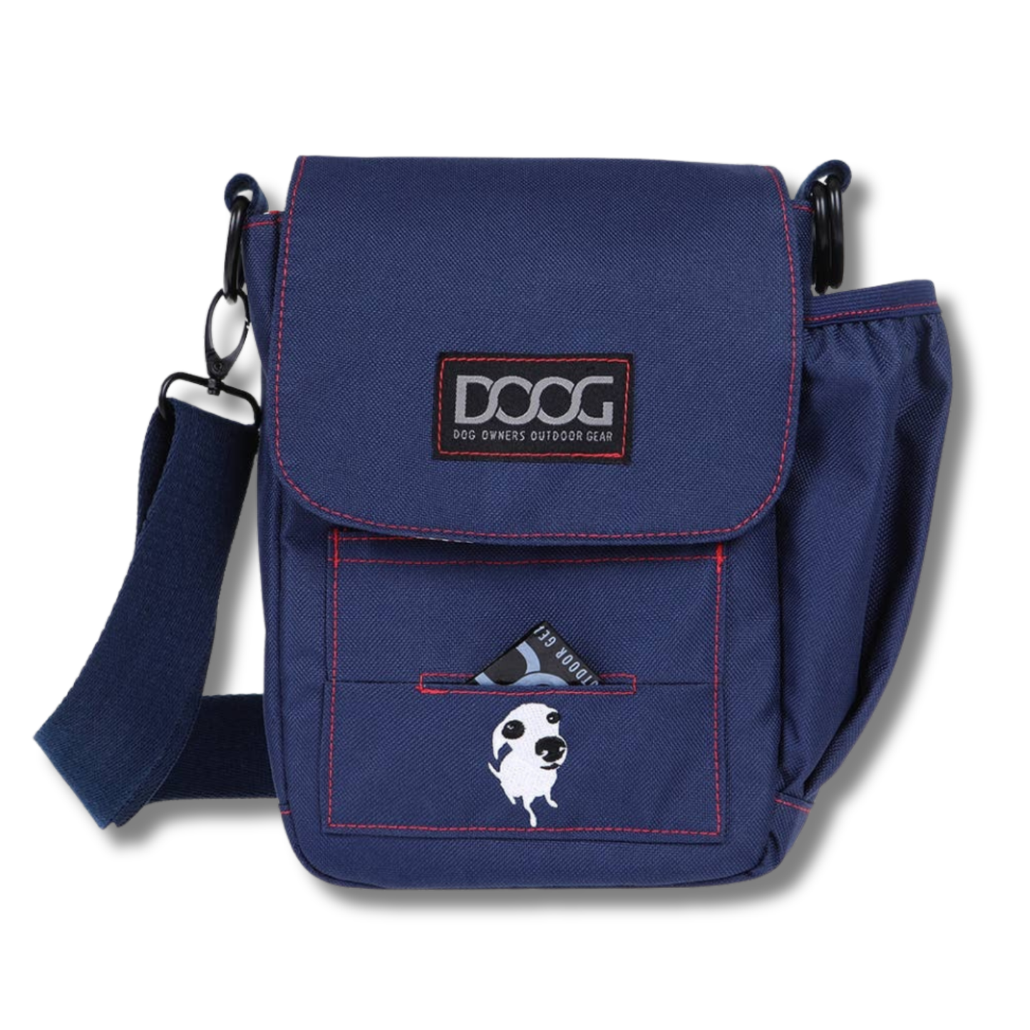 IGSM LTD - DOOG Shoulder Bag - Navy/Red