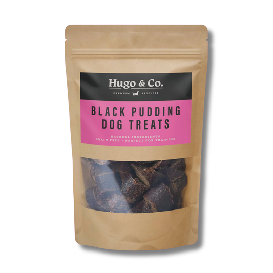 Hugo & Co Dog Treats - Black Pudding Dog Treat Bag
