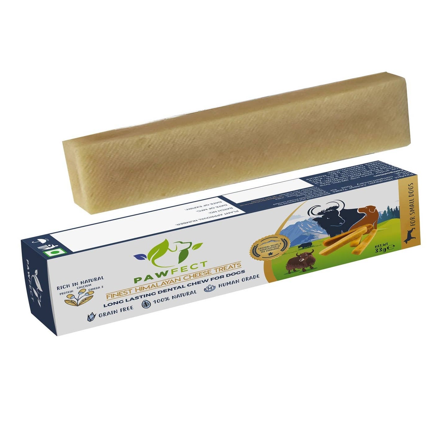 Pawfect Foods - Himalayan Cheese Chews for Dogs for Small Dogs