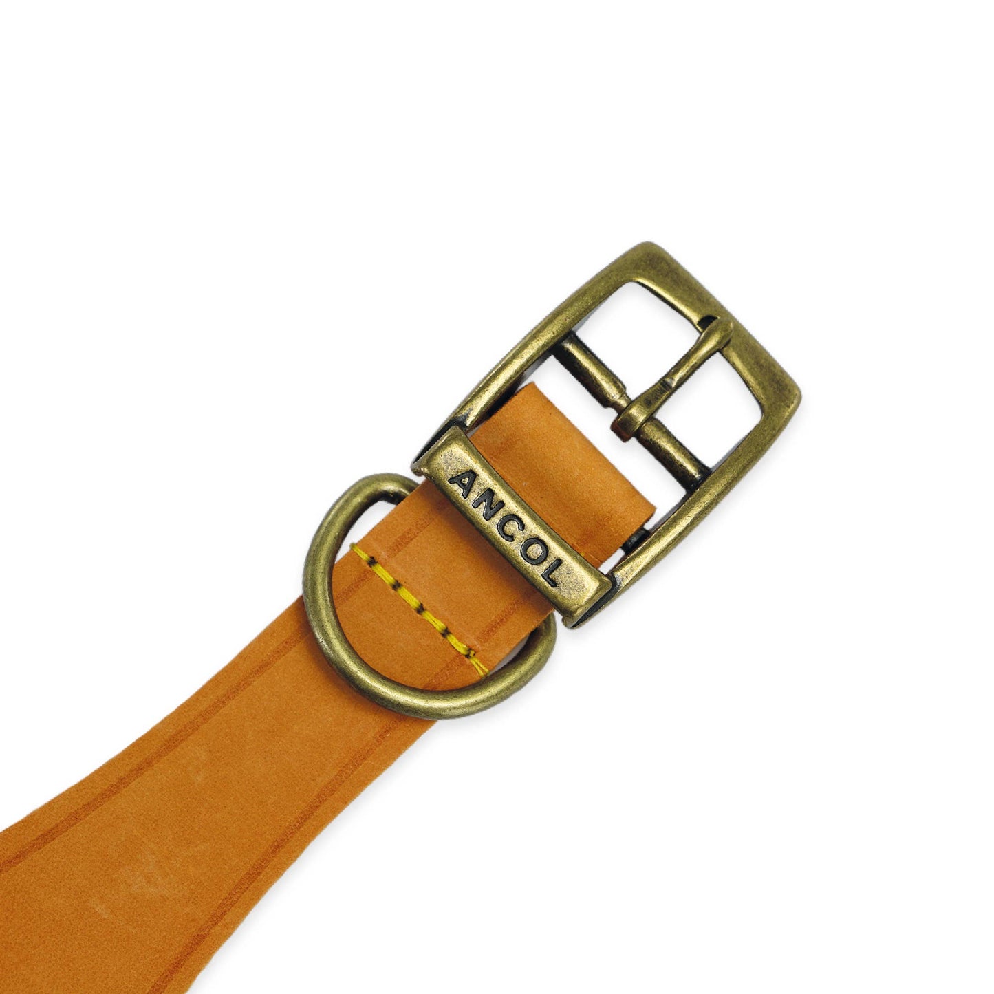 Ancol Pet Products Ltd - Timberwolf Leather Hound  Collar ( Size 30-34cm)