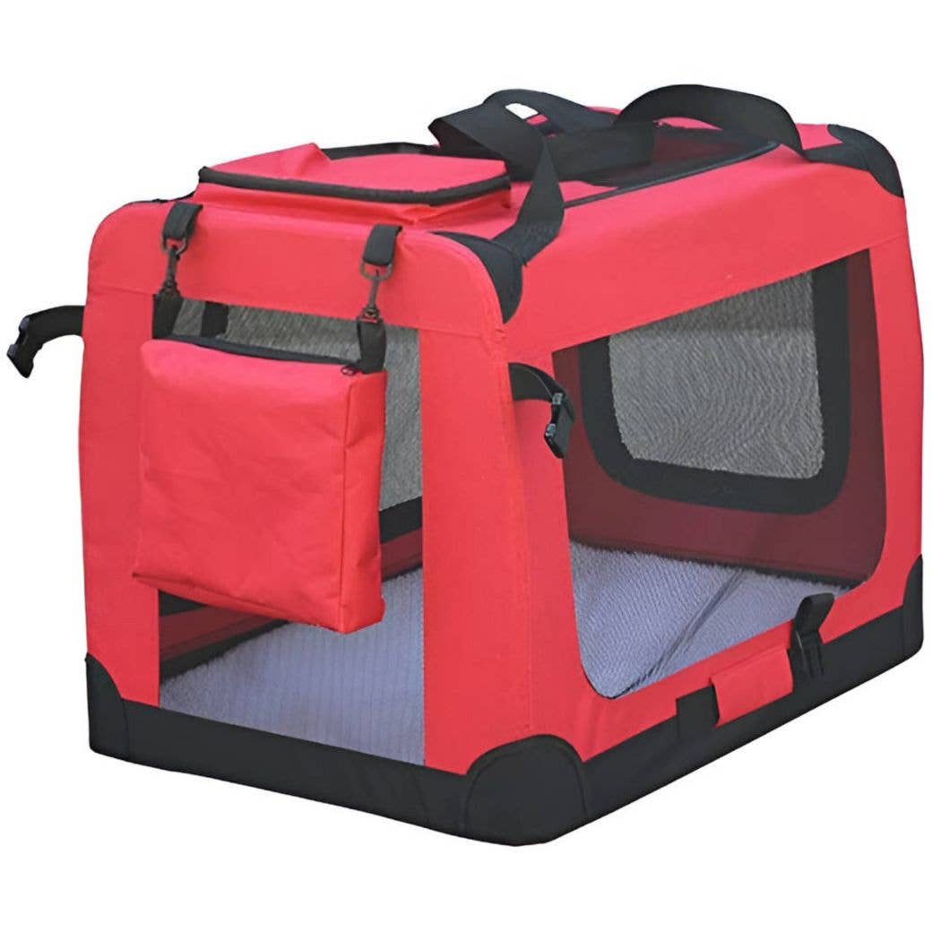 HugglePets - HugglePets Fabric Crate Foldable Pet Carrier