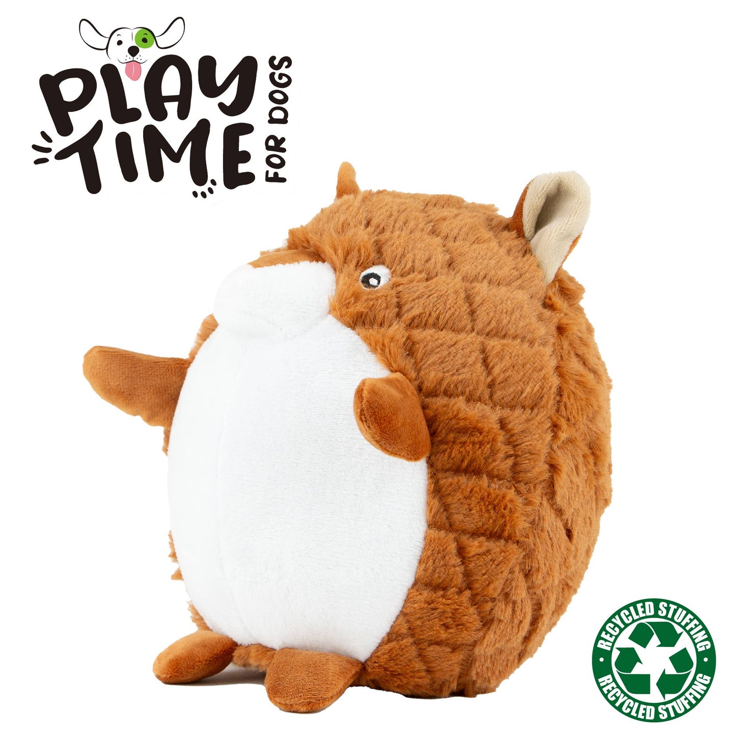 Ancol Pet Products Ltd - Playtime Cuddle Toy for Dogs - Quilted Woodland Animal