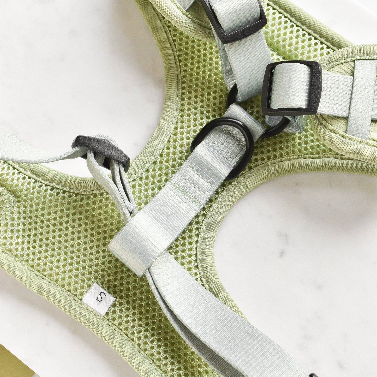 Cocopup London - Luxe Adjustable Neck Harness - Sage Heart