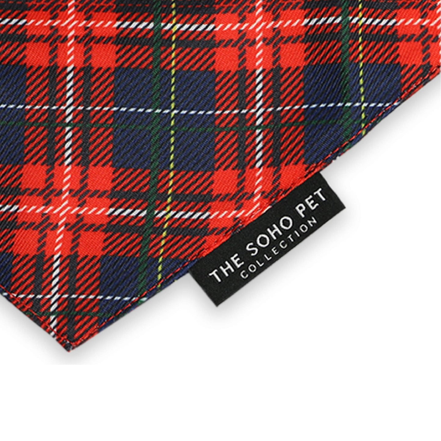 Ancol Pet Products Ltd - Soho Collection Patterned Bandana- Tartan/ Star