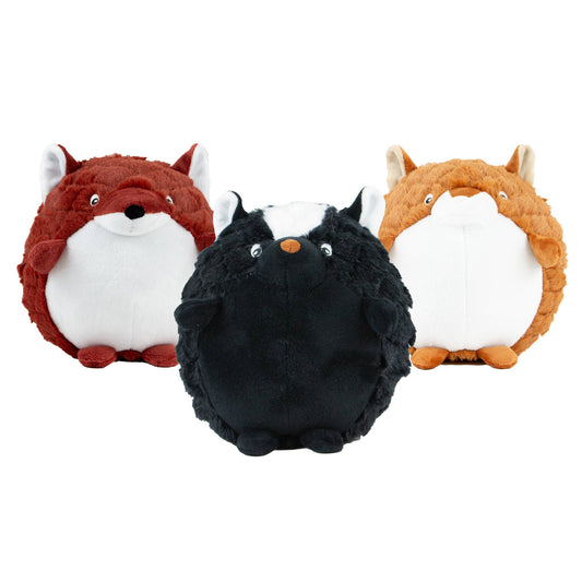 Ancol Pet Products Ltd - Playtime Cuddle Toy for Dogs - Quilted Woodland Animal