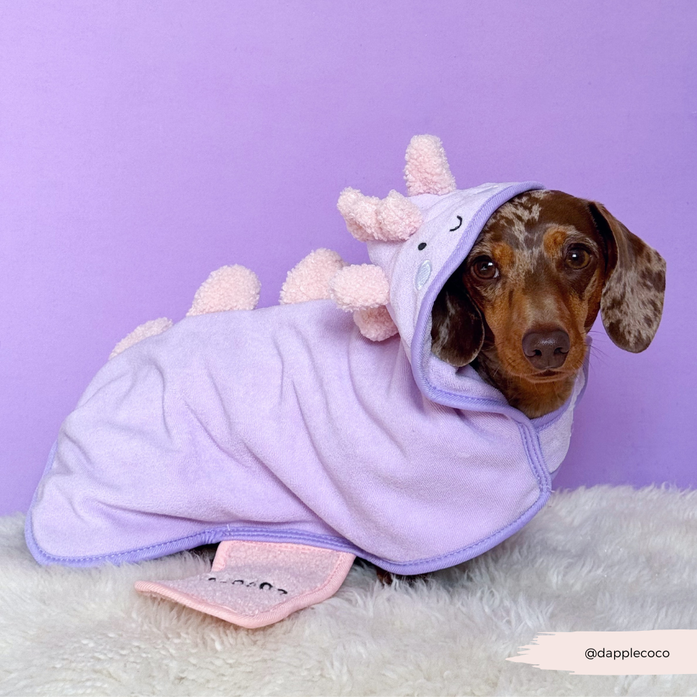 Cocopup London - Nessie the Dino Drying Robe