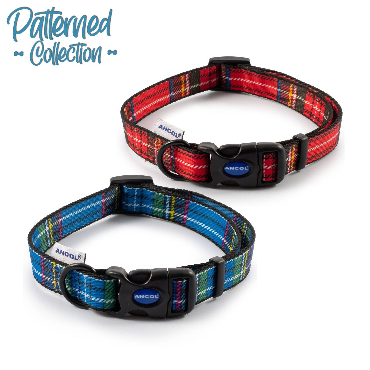 Ancol Pet Products Ltd - Patterned Collection Collar : Tartan
