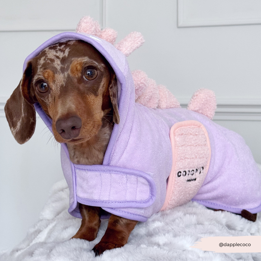 Cocopup London - Nessie the Dino Drying Robe