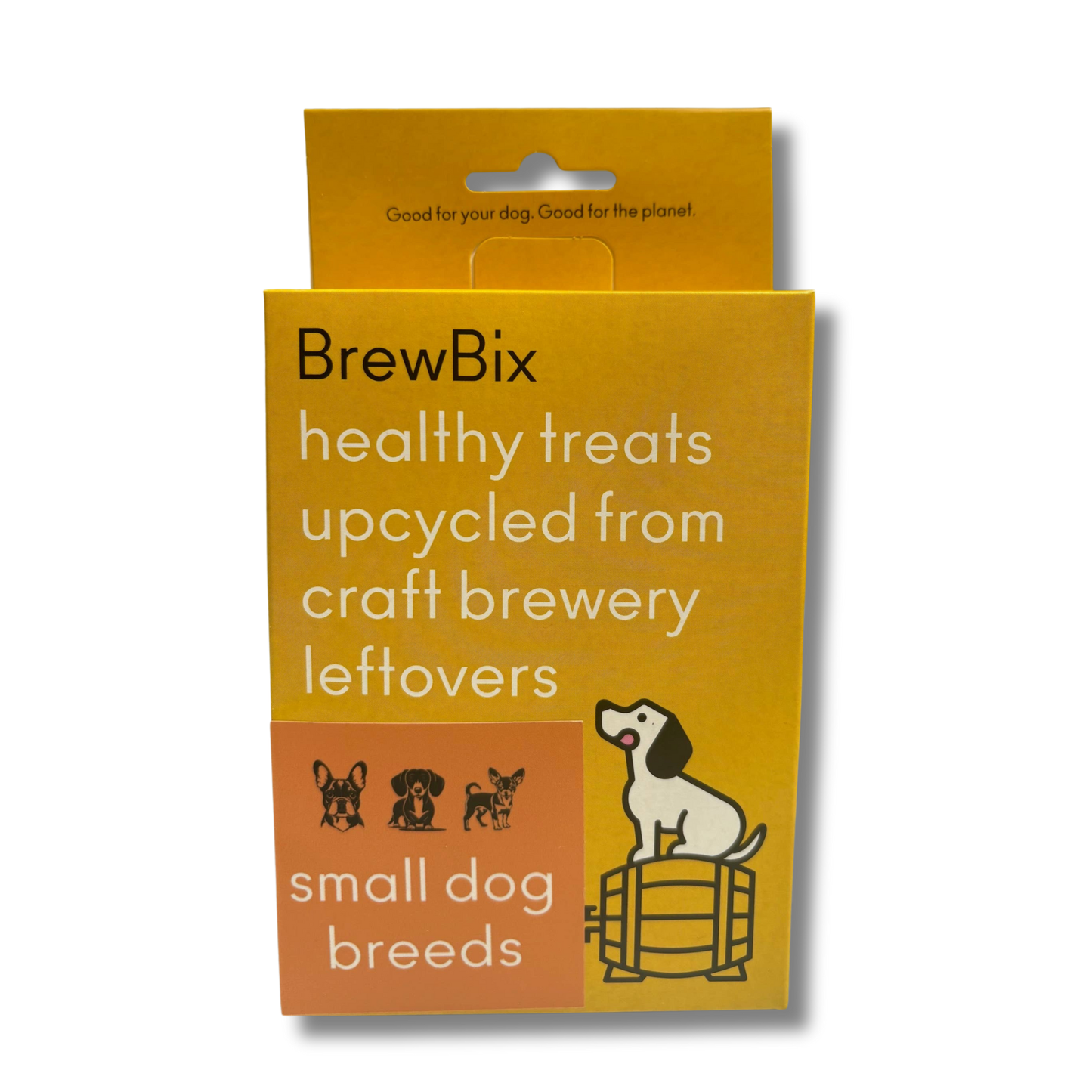 BrewBix -  Small dog Breeds Peanut Butter Biscuits 100g