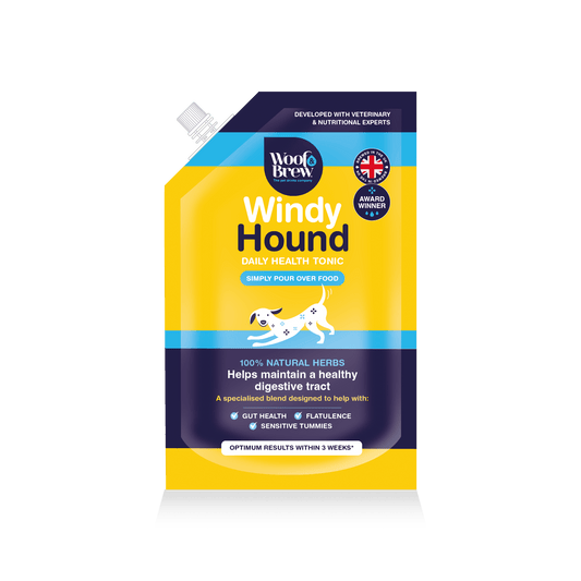 WOOF&BREW LTD -  Windy Hound for Dog Digestive Health & Sensitive Tummies