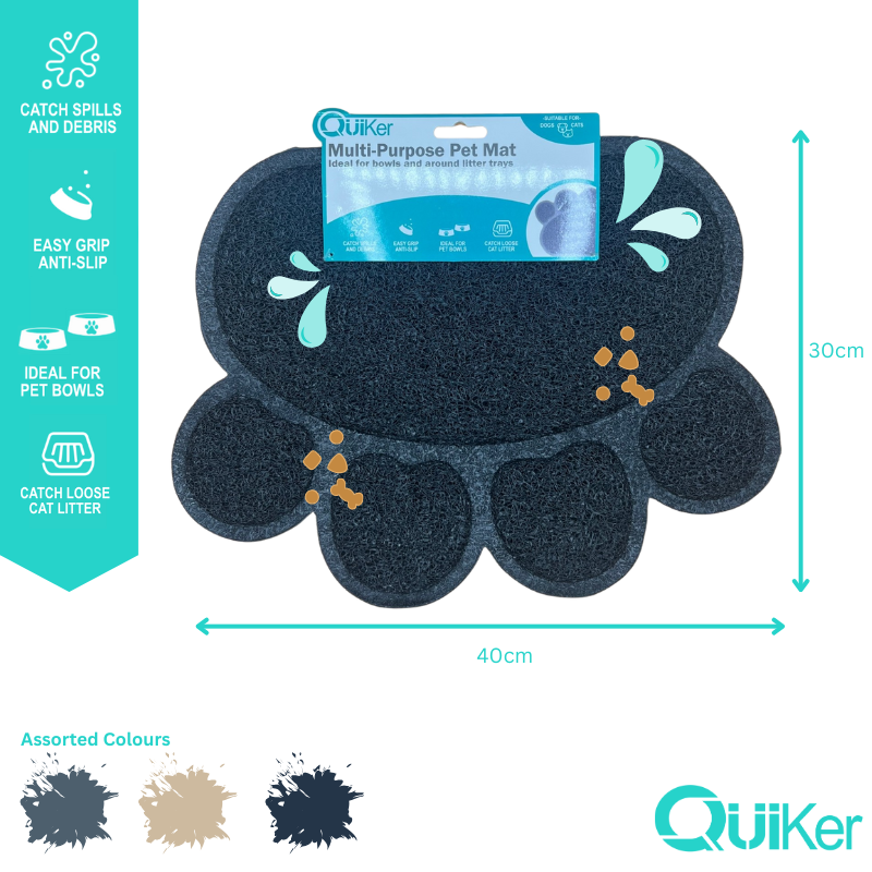 Quiker Pet Products - Multi-Purpose Pet Place/Litter Mat - 6 Pack inner