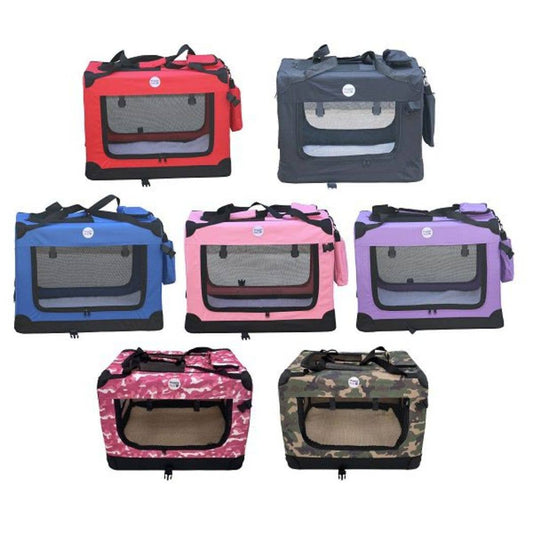 HugglePets - HugglePets Fabric Crate Foldable Pet Carrier