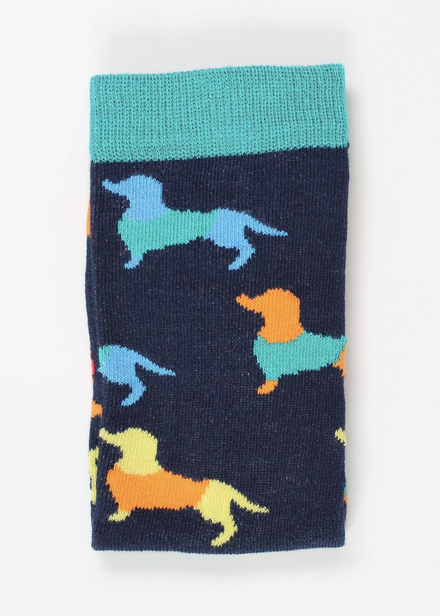 Smiling Faces - Dachshunds - Women's Bamboo Socks