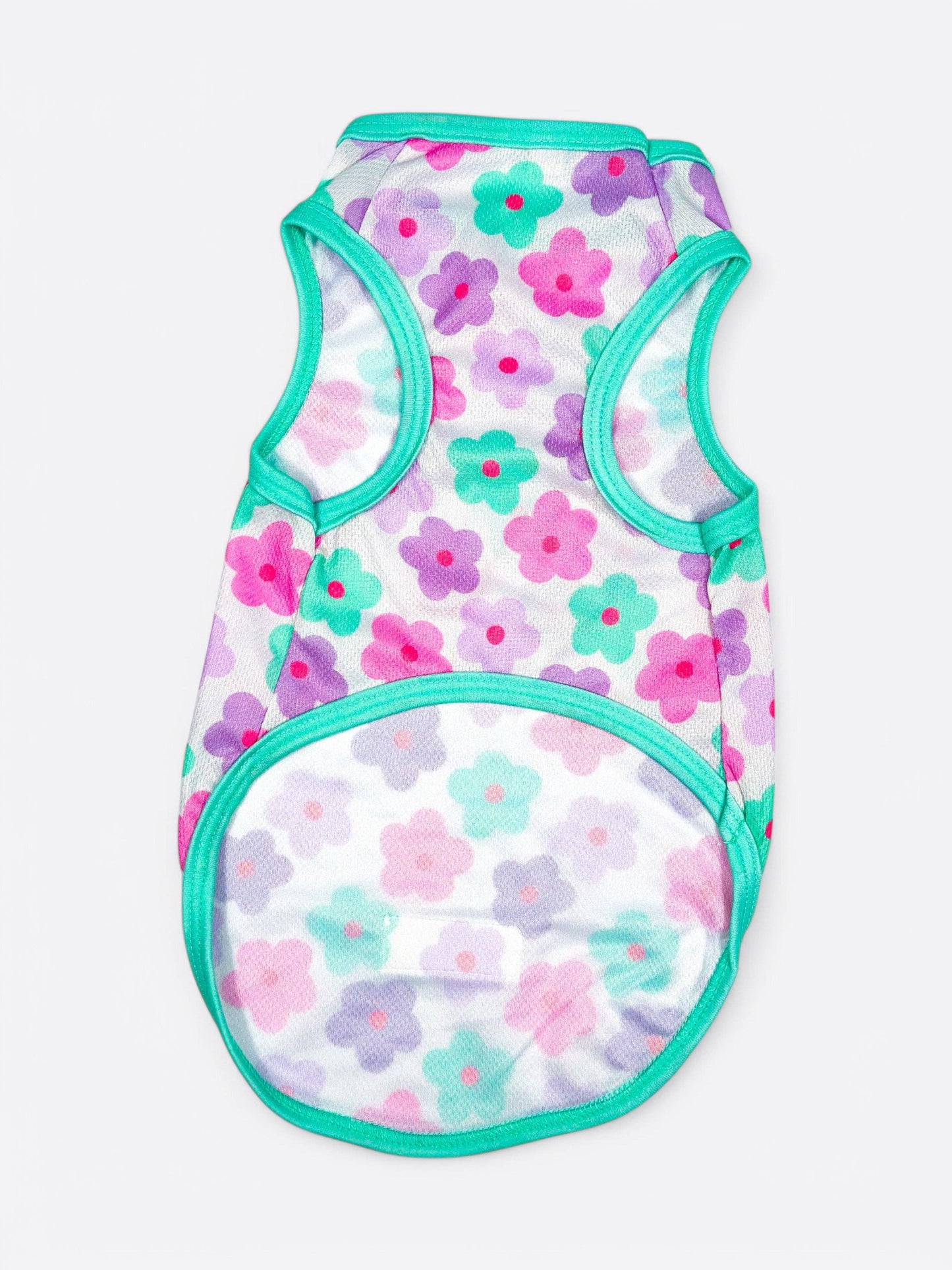 The Paw Print Boutique - The Minty Meadows / Flower Power Cooling Vest