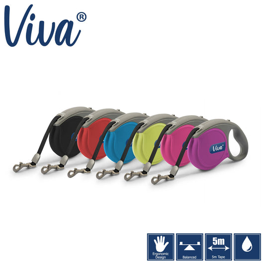 Ancol Pet Products Ltd - Viva Retractable Lead SMALL