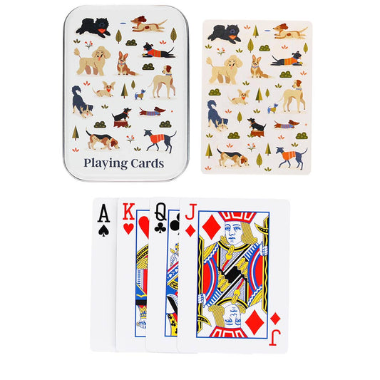 Rex B2B - UK - Playing cards in a tin - Dog Park