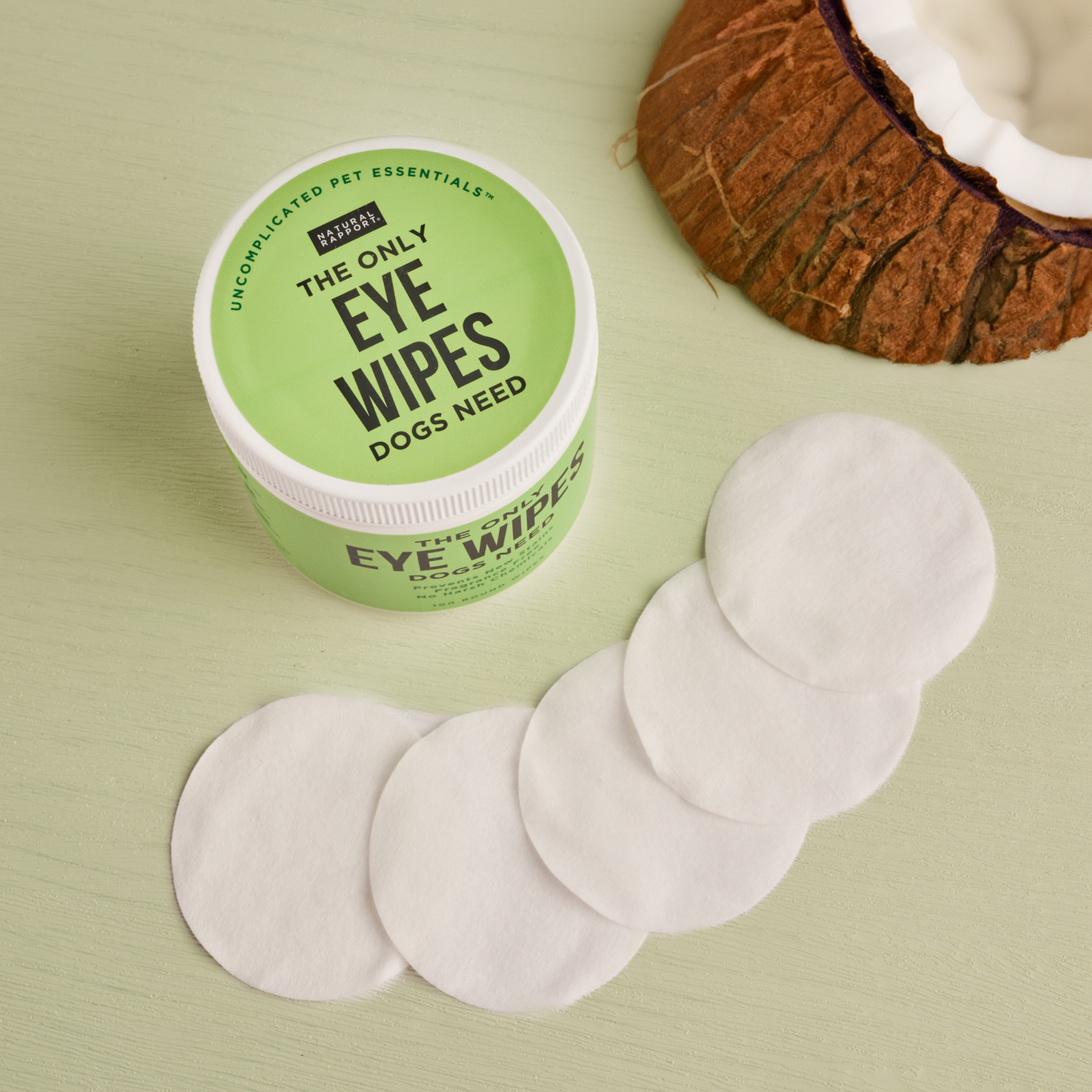 Natural Rapport - The Only Eye Wipes Dogs Need