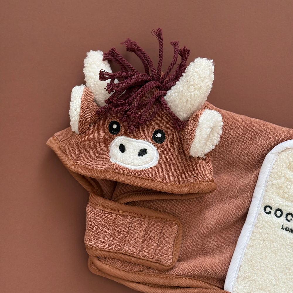 Cocopup London - Harold the Highland Cow Drying Robe