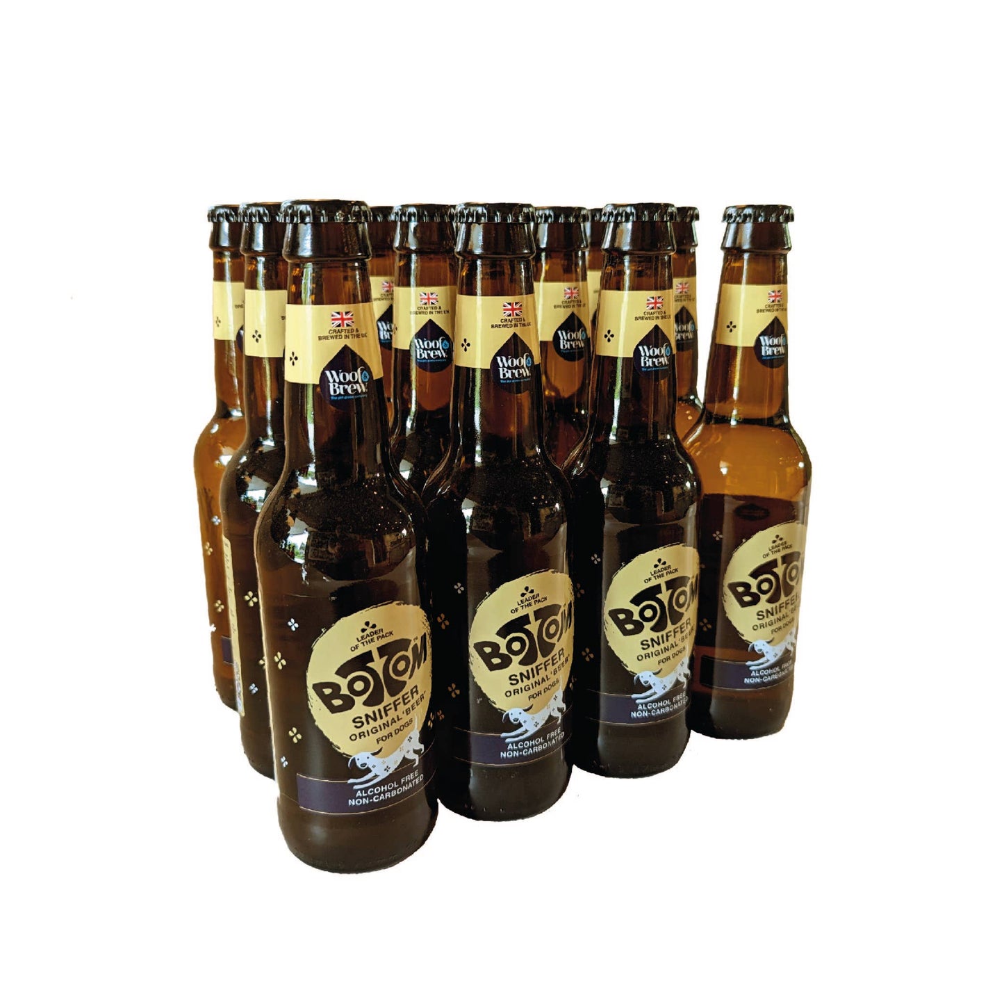 WOOF&BREW LTD - New Woof&Brew Bottom Sniffer Dog 'Beer' Treat - 330ml