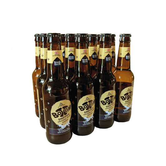 WOOF&BREW LTD - New Woof&Brew Bottom Sniffer Dog 'Beer' Treat - 330ml