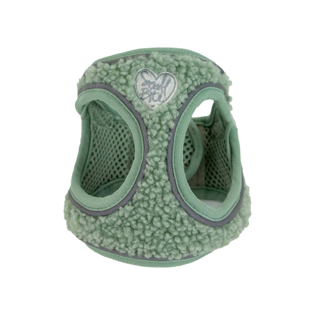Ancol Pet Products Ltd - Teddy Bear Fleece Harness For Puppies & Small Dogs-SAGE