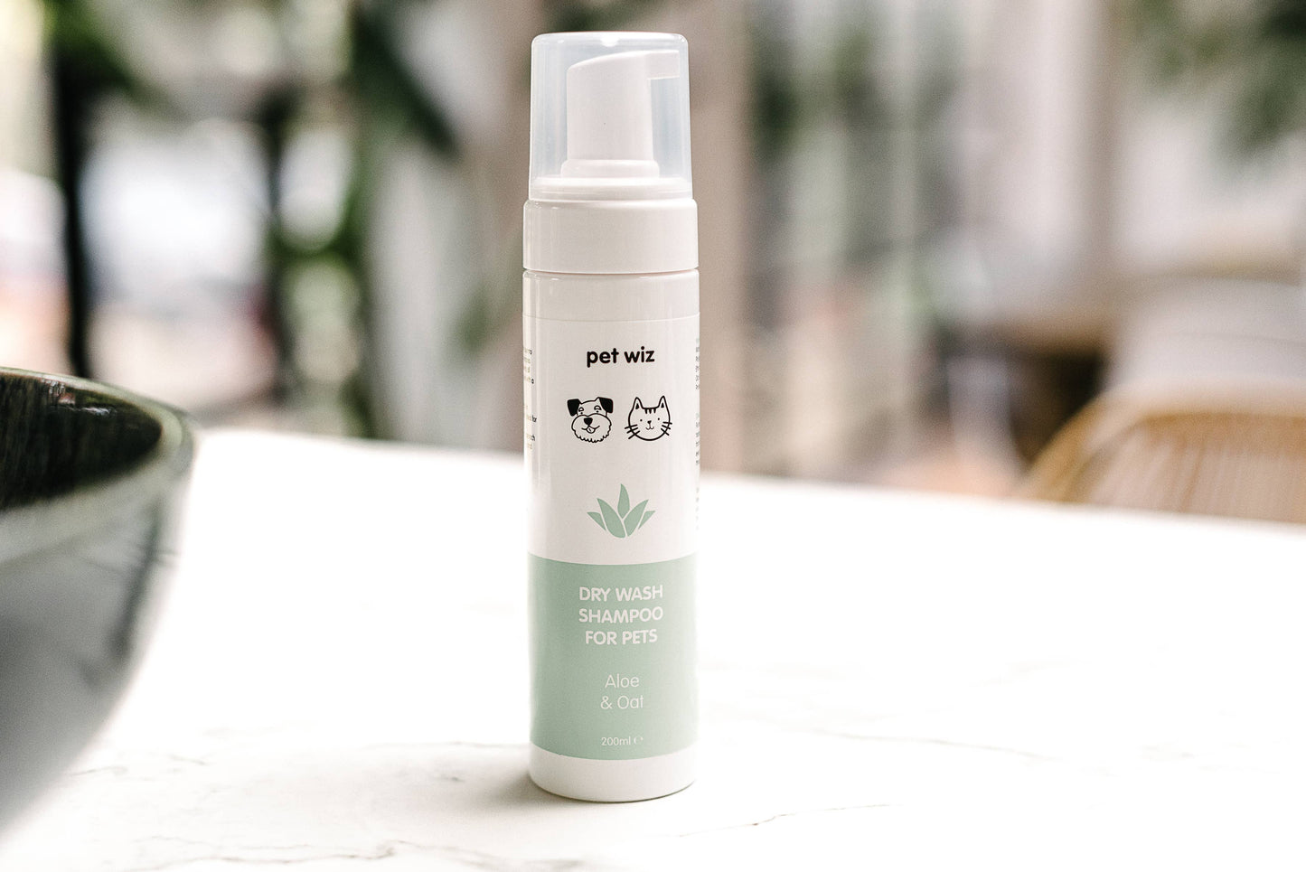 Pet Wiz - Dry Wash Shampoo for Pets – Soothing & Deodorising