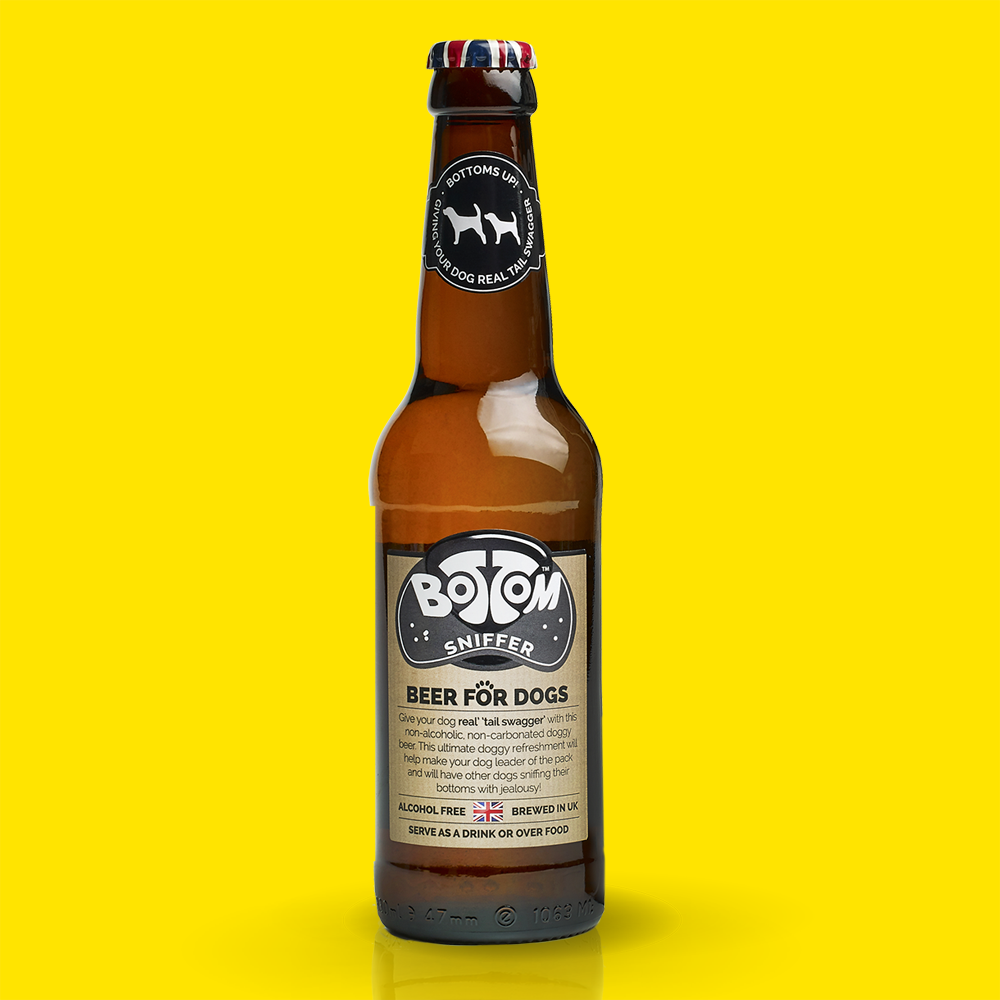 Woof&Brew Bottom Sniffer 'Beer' For Dogs Duo Pack